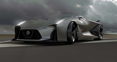 Nissan - Il team di giovani disegnatori del Nissan Design Europe di Londra è stato supportato dagli esperti del team Technical Centre di Atsugi, per trasformare un modello dalle grandi potenzialità in qualcosa di più vicino ad una vettura realistica. width=