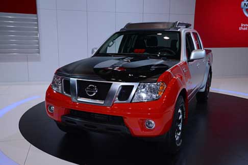 Nissan - Nissan Frontier Diesel Runner Powered by Cummins at the Chicago Auto Show 2014 width=