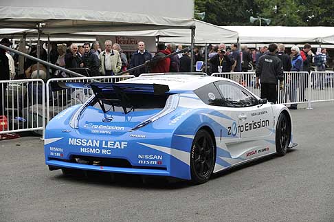 Nissan - Nissan Leaf Nismo RC auto elettrica sportiva al Goodwood Festival of Speed width=