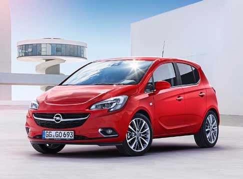 Opel - Opel Corsa city cars le principali concorrenti sono: la Volkswagen Polo e la Ford Fiesta width=