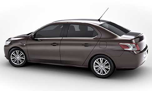 Peugeot - Fiancata laterale della nuova Peugeot 301 MY 2013 width=
