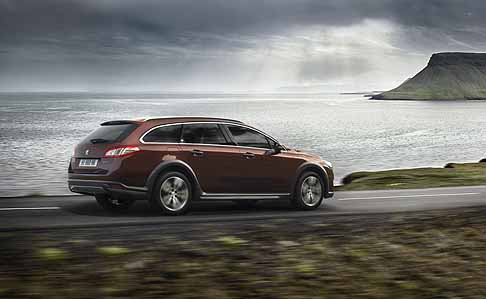 Peugeot - Primi immagini ufficiali della Peugeot 508 RXH width=