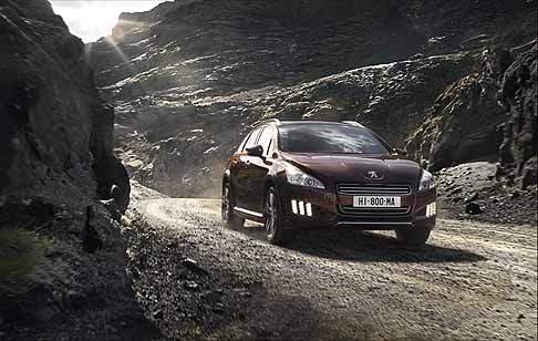 Peugeot - Nuova Peugeot 508 RXH diesel Hybrid width=