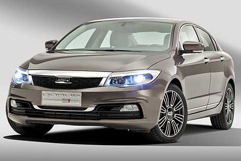 Qoros - Auto Qoros GQ3 profilo frontale width=