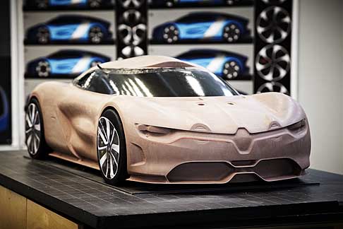 Renault - Renault Alpine A110-50 concept car modello in scala da1 a 10 width=