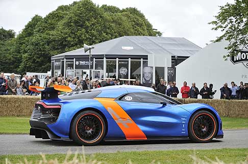 Renault - Renault Alpine A110-50 laterale al Goodwood Festival of Speed 2012 width=