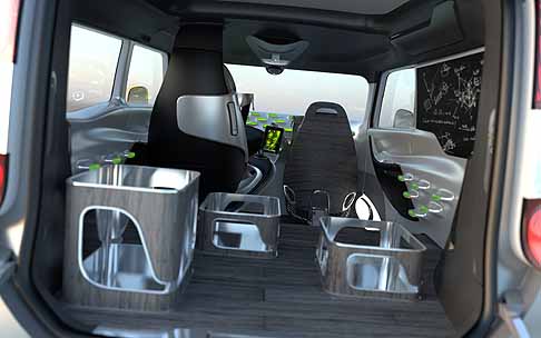 Renault - Renault Frendzy bagagliaio posteriore con sedile abbassato width=