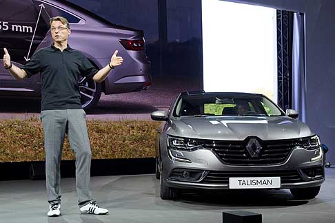 Renault - Nella Renault Talisman come sulla Renault Espace, l´elettronica la fa da padrona anche sul fronte del telaio width=
