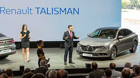 Renault - Renault Talisman con sistema Adas comprende frenata autonoma d'emergenza, cruise control adattivo, display head-up, park assist e retrocamera width=
