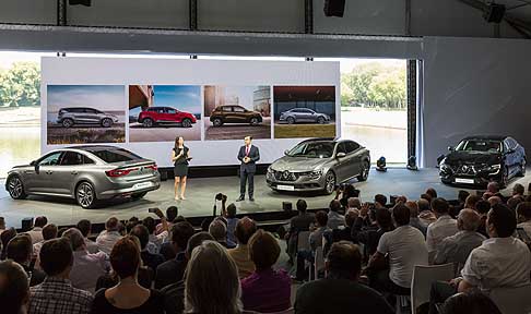 Renault - Renault Talisman press day a Chantilly in Francia width=