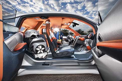 Rinspeed - Nel prossimo salone svizzero verrà, infatti, presentata la nuovissima Rinspeed Budii, che si candida come la più tecnologica citycar della storia width=