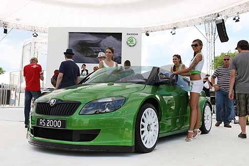 Skoda - Skoda Fabia RS 2000 presentata in anteprima a Worthersee Tour, la fiera austriaca per l´automotive width=