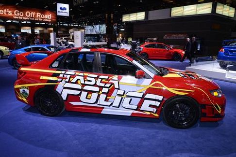 Subaru - Subaru WRX show car at the Chicago Auto Show 2014 width=