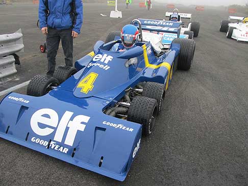 Film di Niki Lauda - Tyrrell P34 del 1976 pilota da Patrick Depailler nel Film Rush width=