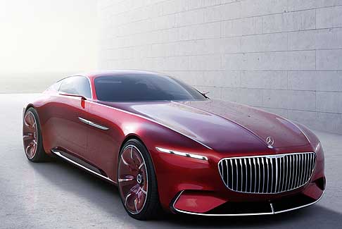 Mercedes-Benz - Vision Mercedes Maybach 6 Concept 2016 premiere a Pebble Beach in California