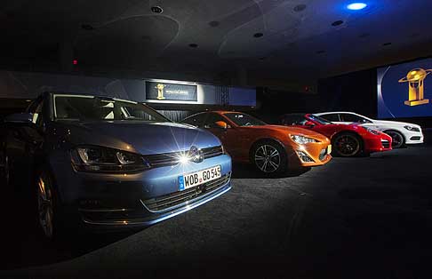 Trofei Awards - World Car of the Year finaliste alla press conference al New York International Auto Show 2013 width=