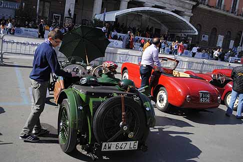 MG - Vettura storica MG al rievocazione storica del GP di Bari width=
