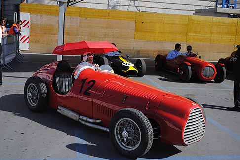 Auto storica - Vettura biposta che ha garegiato anche alle 1000 Miglia, che a gareggiato al Gran Premio di Bari width=