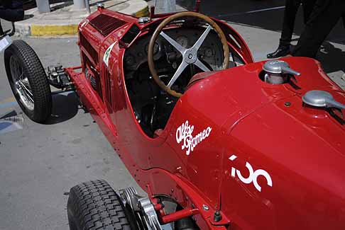 Auto storica - Alfa Romeo Gran Premio tipo 158 Alfetta monoposto sotrica di F1 width=