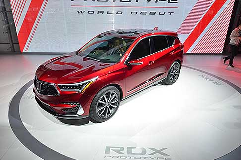 Acura - Acura RDX Prototype anticipa l’evoluzione dei suv della gamma ed è destinata al mercato nordamericano