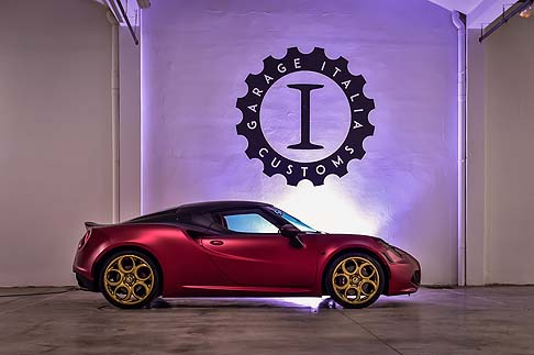 Alfa Romeo - Questa vettura è stata realizzata con l’obiettivo di esaltare ulteriormente lo spirito impetuoso della 4C. 