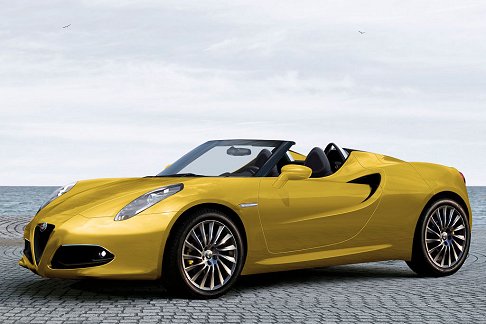 Alfa Romeo - Alfa Romeo 4C spider render width=