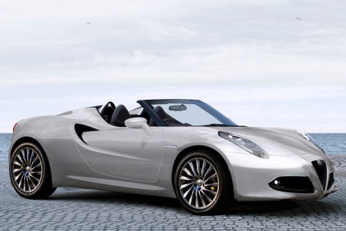 Alfa Romeo - Alfa Romeo 4C spider ipotesi sul design realizzato da Teamspeed width=