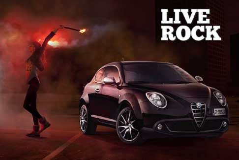 Alfa Romeo - Alfa Romeo Mito MY 2014 campagna Live Rock width=
