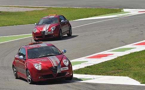 Alfa Romeo - Alfa Romeo partecipa all'evento motociclistico, in qualità di Top Sponsor e di Safety Car Ufficiale, sin dal 2007. width=