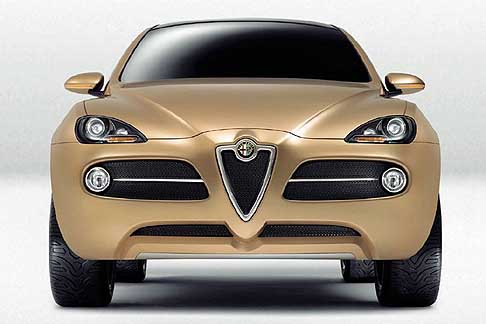 Alfa Romeo - Suv Alfa Romeo calandra. Il debutto del primo suv dell'Alfa Romeo sembra ormai certo nel 2015 width=