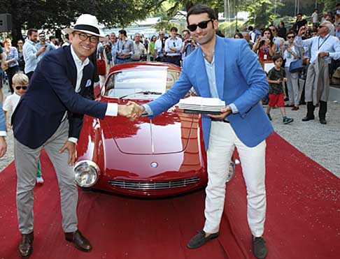 Alfa Romeo - L’Alfa Romeo Giulietta SS Prototipo del '57 rappresenta l'anello di congiunzione tra le B.A.T. e la Sprint Speciale del 1959.