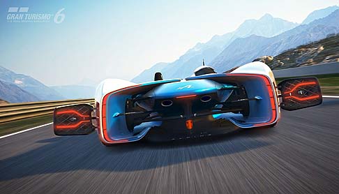 Alpine - Ulteriori caratterizzazioni estetiche sono le luci a LED a forma di croce, che ricordano il nastro nero impiegato per proteggere le luci supplementari montate sulle auto da rally. width=