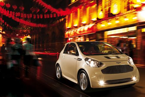 Aston Martin - Auto utilitaria Aston Martin Cygnet width=