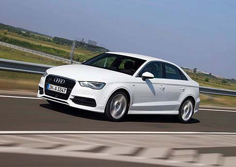 Audi - E’attesa sul mercato a partire da settembre, ma le prevendite sono già iniziate per la nuova Audi A3 Sedan, berlina tre volumi di Ingolstadt. width=