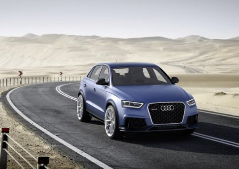 Audi - La concept Audi RS Q3 anticipa le soluzioni stilistiche e meccaniche dei quattro anelli per il segmento in forte crescita dei Suv / Crossover. width=