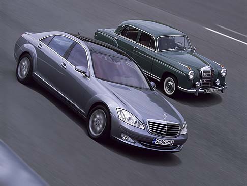Mercedes - Proprio quest’anno si celebrano i centodieci anni della Classe S, ambasciatrice del motto The best or nothing. width=