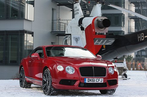 Bentley - Bentley Continental V8 la supercar inglese width=