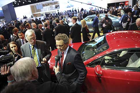 Bentley - Bentley Continental GT V8 press conference al Detrit Auto Show 2012 width=