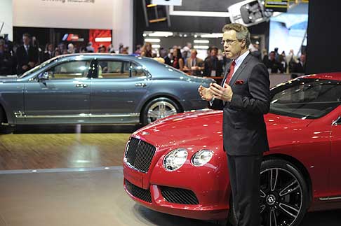 Bentley - New Bentley Continental GT V8 con Wolfgang Durheimer CEO Bentley Motors width=
