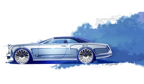 Bentley - Wolfgang Dürheimer, Presidente e CEO di Bentley, dichiara: “La berlina Mulsanne, moderna, lussuosa, e tecnologicamente avanzata, rappresenta la base ideale sulla quale creare la più elegante decappottabile del mondo”. width=