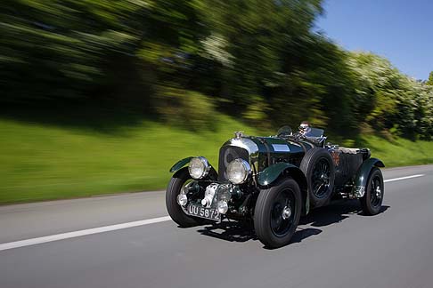 Bentley - Bentley festeggia anche un importante anniversario, gli 85 anni dell’iconica 1930 Blower Bentley, che farà la sua comparsa durante il Quail Rally. width=