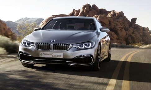 BMW - Nella vetrina americana è attesa l’inedita BMW Concept Serie 4 Coupé, che anticipa le generazioni future delle Coupé BMW di classe media. width=
