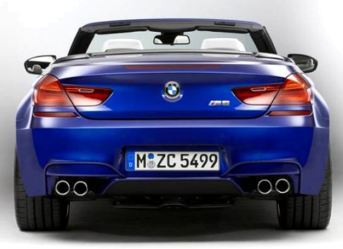 BMW - BMW M6 cabrio posteriore vettura width=