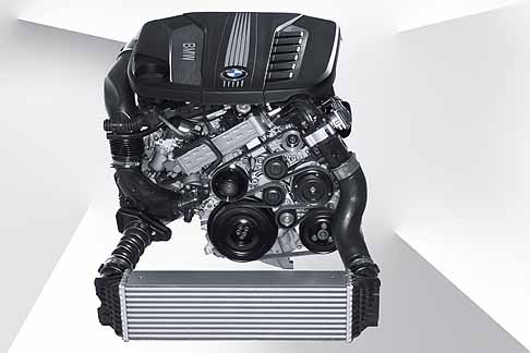 BMW - BMW motore modulare Efficient Dynamics 6 Cylinder Diesel Engine width=