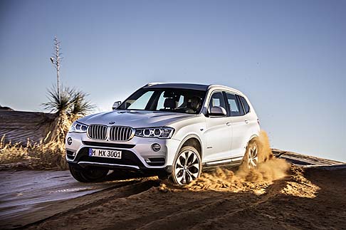 BMW - Per quanto riguarda, invece, la BMW X3, in oltre dieci anni e dopo oltre un milione di esemplari venduti,rappresenta il simbolo di dinamismo sportivo, di ambiente premium e di agilità robusta. width=