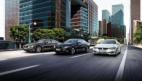 BMW - Già al momento di lancio la BMW 428i Gran Coupé e la 420d Gran Coupé saranno disponibili a richiesta con la trazione integrale intelligente BMW xDrive. width=