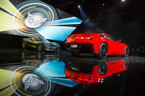 Chevrolet - La nuova Chevrolet Corvette Stingray sarà in vendita a partire dal terzo trimestre del 2013 e sarà assemblata presso lo stabilimento GM di Bowling Green, nel Kentucky. width=