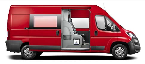 Fiat - La gamma di Nuovo Citroen Jumper si articola su una ricca varietà di versioni, con 4 lunghezze disponibili (L1, L2, L3, L4) su 3 passi (3 m, 3m45, 4m04) e 3 altezze possibili (H1, H2, H3), per rispondere alle esigenze delle varie attività . width=