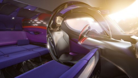 Citroen - Citroen Tubik Concept adotta un posto di guida denominato Cyclotron, che richiama il mondo delle due ruote width=