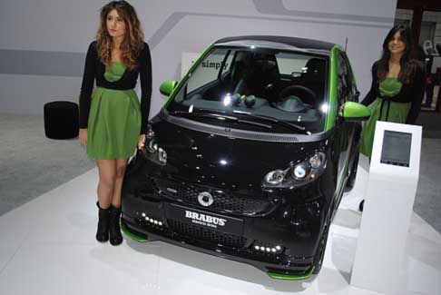Motor Show - City car Brabus electric drive Motor Show 2012 ultima edizione width=